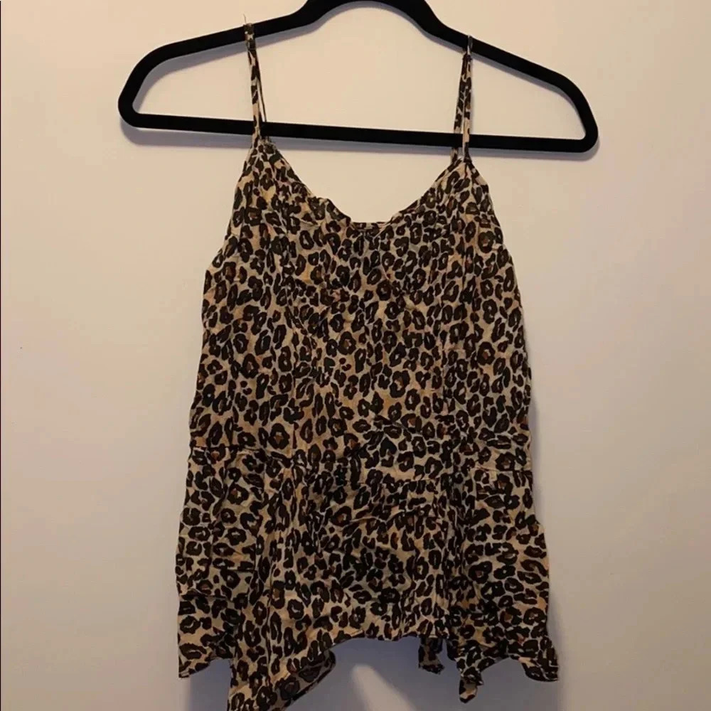 Guess  Leopard print tank top S
